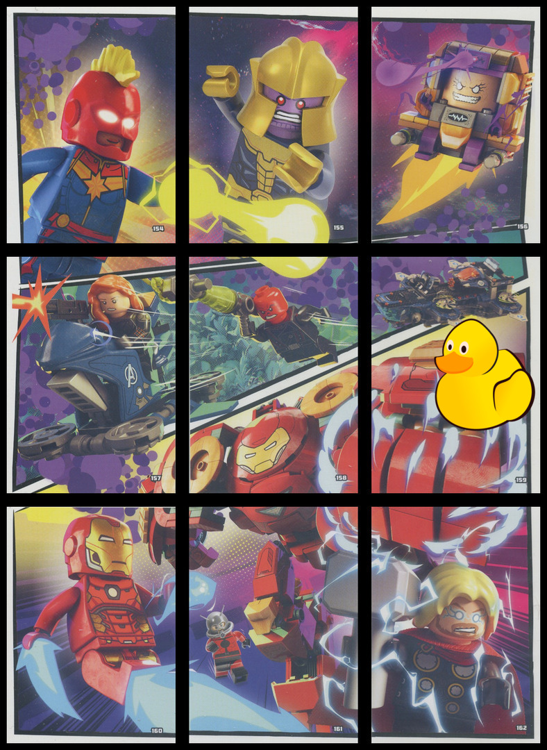 LEGO Avengers Serie 1 Puzzle-Paket #1 (154 - 162)