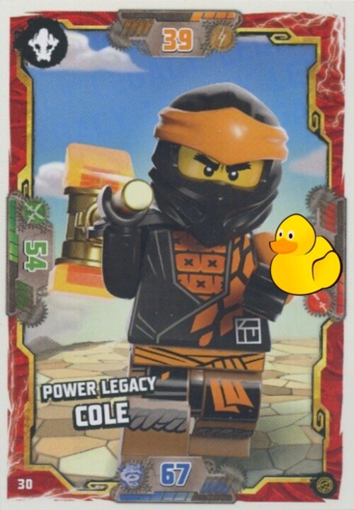 LEGO Ninjago Serie 8 | #030 Power Legacy Cole