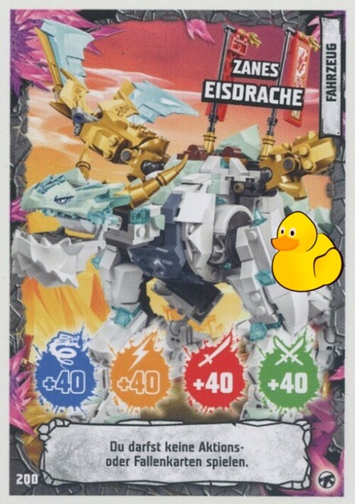 LEGO Ninjago Serie 8 Next Level | #200 Zanes Eisdrache
