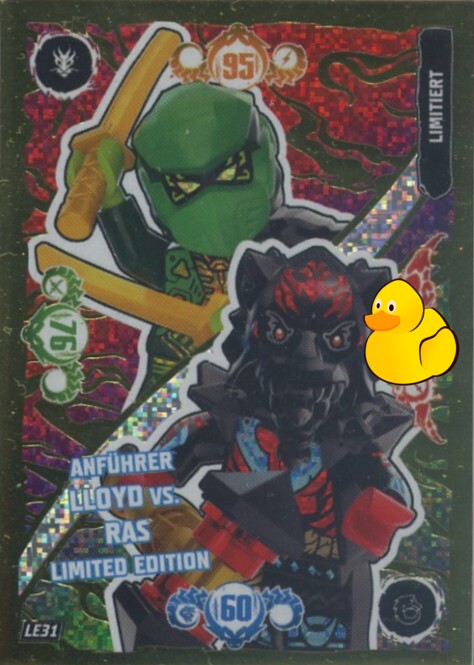 LEGO Ninjago Serie 10 | #LE031 Anführer Lloyd vs. Ras