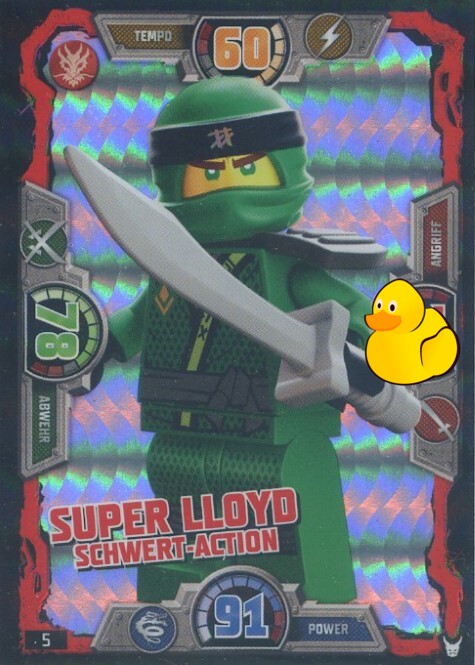 LEGO Ninjago Serie 3 | #005 Super Lloyd Schwert-Action