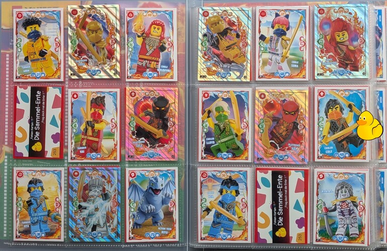 Ninjago Serie 10 Sammelalbum mit allen Basiskarten (257 / 310)