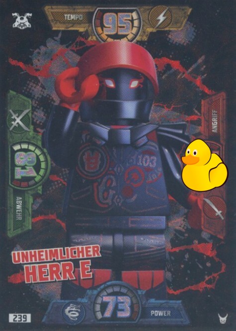 LEGO Ninjago Serie 3 | #239 Unheimlicher Herr E