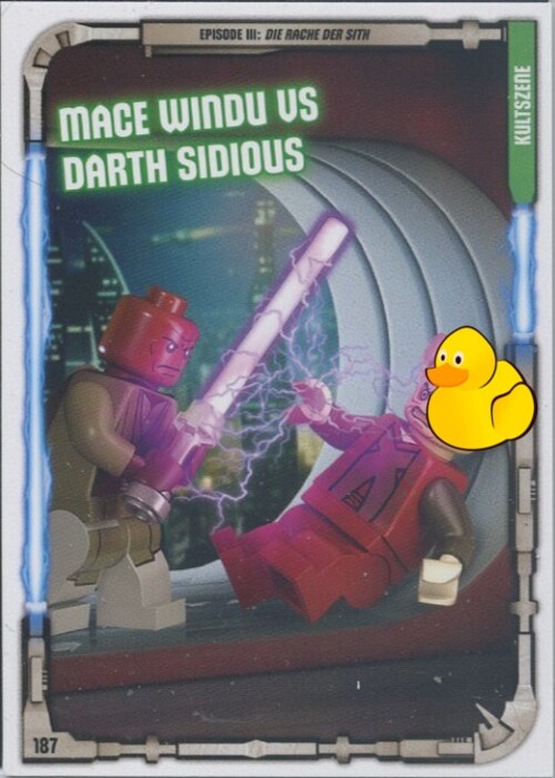 LEGO Star Wars TCC 2018 | #187 Mace Windu vs Darth Sidious 