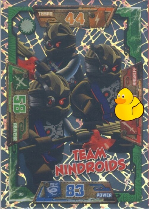 LEGO Ninjago Serie 1 | #098 Team Nindroids