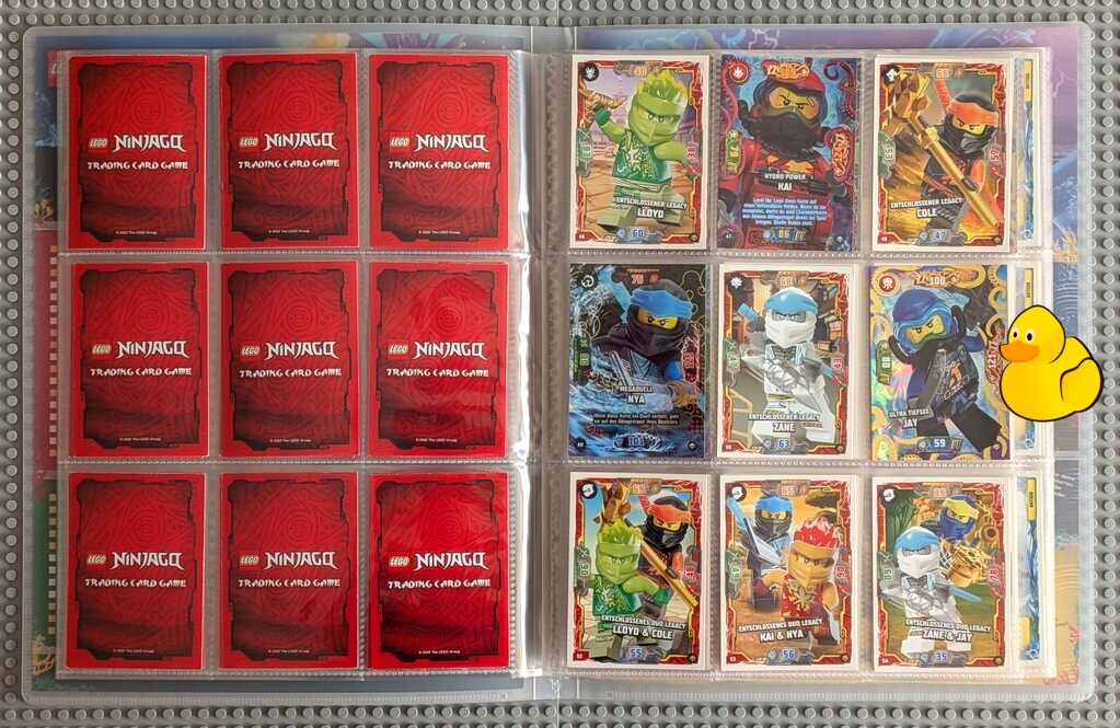 Ninjago Serie 7 NEXT LEVEL Sammelalbum mit allen Basiskarten (126 / 151)