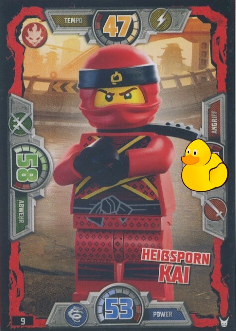 LEGO Ninjago Serie 3 | #009 Heißsporn Kai 