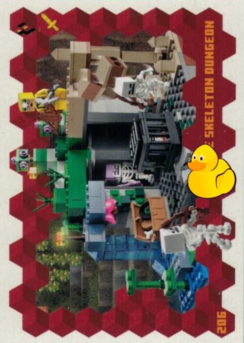 LEGO Minecraft Serie 3 | #206 Das Skelettverlies