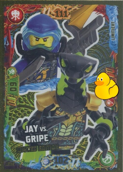 LEGO Ninjago Serie 7 Next Level | #LE25 Jay vs. Gripe 