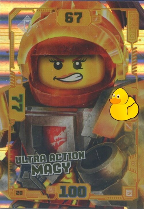 LEGO Nexo Knights Serie 2 | #020 Ultra Action Macy