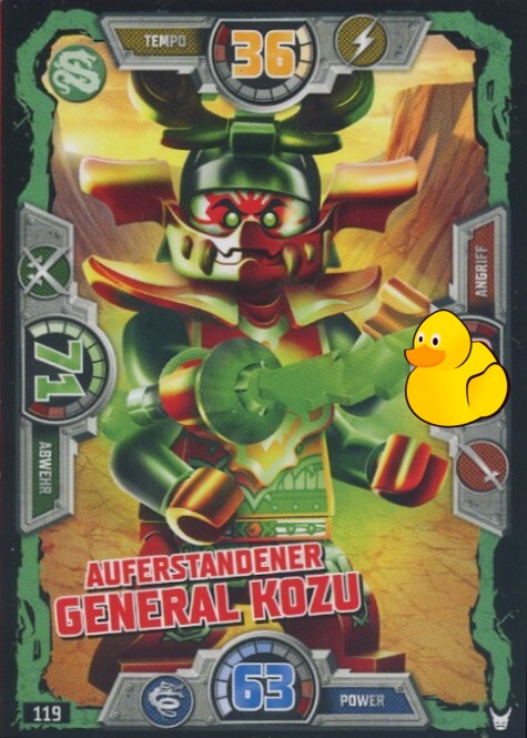 LEGO Ninjago Serie 3 | #119 Auferstandener General Kozu 