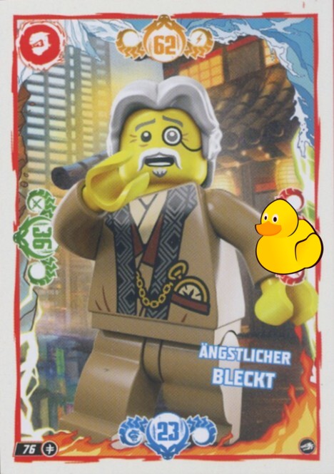LEGO Ninjago Serie 10 | #076 Ängstlicher Bleckt