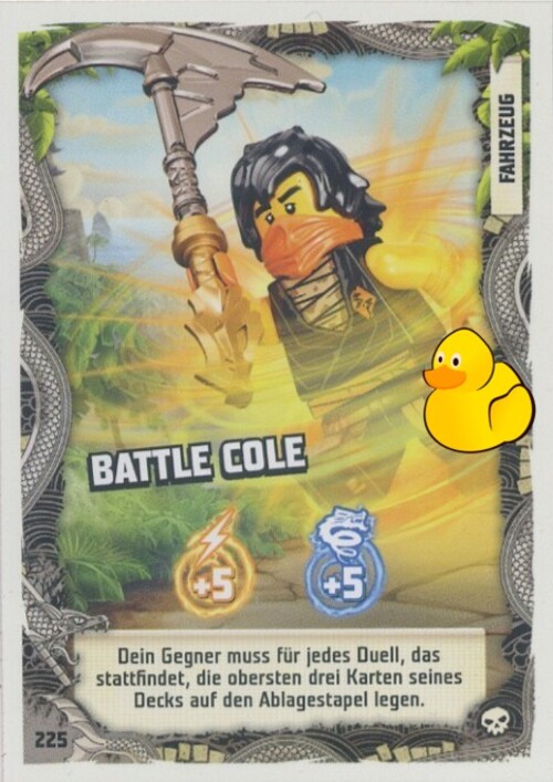 LEGO Ninjago Serie 6 | #225 Battle Cole 