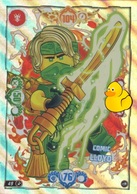 LEGO Ninjago Serie 10 | #049 Comic Lloyd