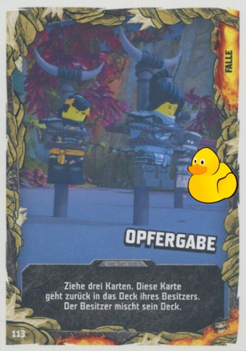 LEGO Ninjago Serie 6 Next Level | #113 Opfergabe 