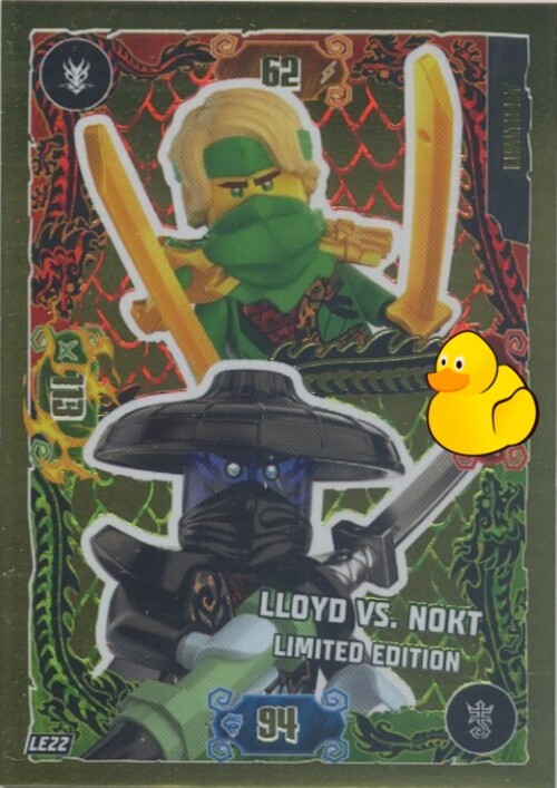 LEGO Ninjago Serie 11 | #LE022 Lloyd vs. Nokt Limited Edition