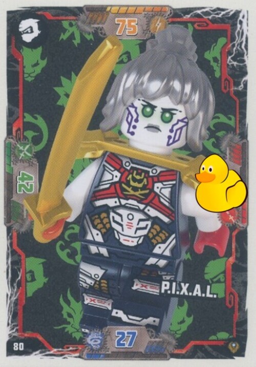 LEGO Ninjago Serie 9 Next Level  | #080 P.I.X.A.L.