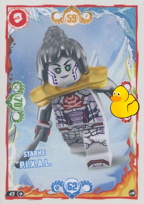 LEGO Ninjago Serie 10 | #045 Starke P.I.X.A.L.