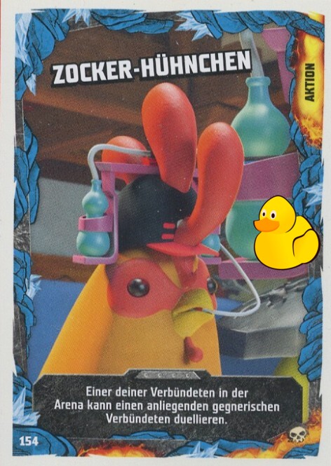 LEGO Ninjago Serie 6 | #154 Zocker Hühnchen 