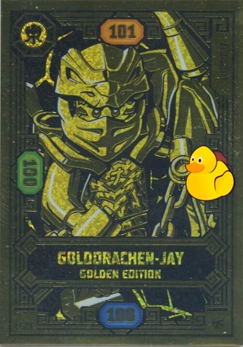 LEGO Ninjago Serie 8 Next Level | #LE21 Golddrachen-Jay