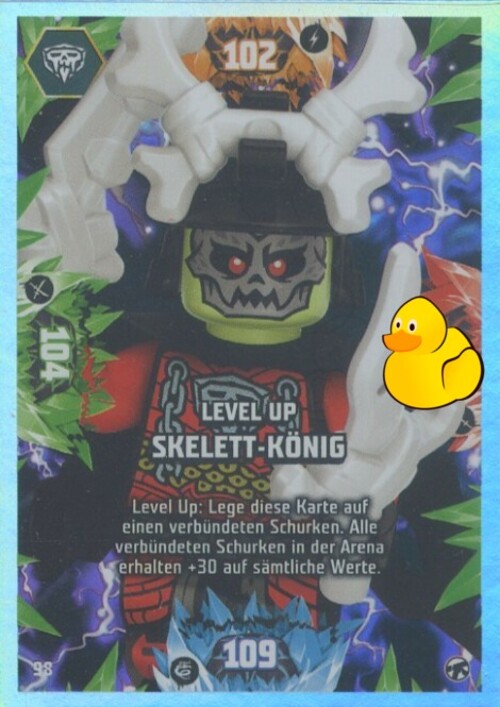 LEGO Ninjago Serie 8 Next Level | #098 Level Up Skelett-König