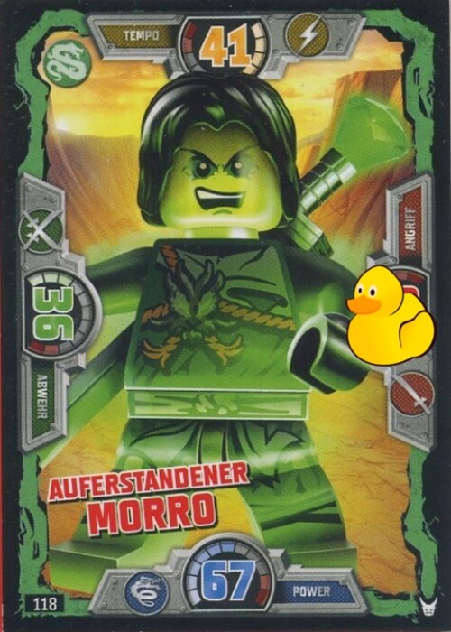 LEGO Ninjago Serie 3 | #118 Auferstandener Morro 