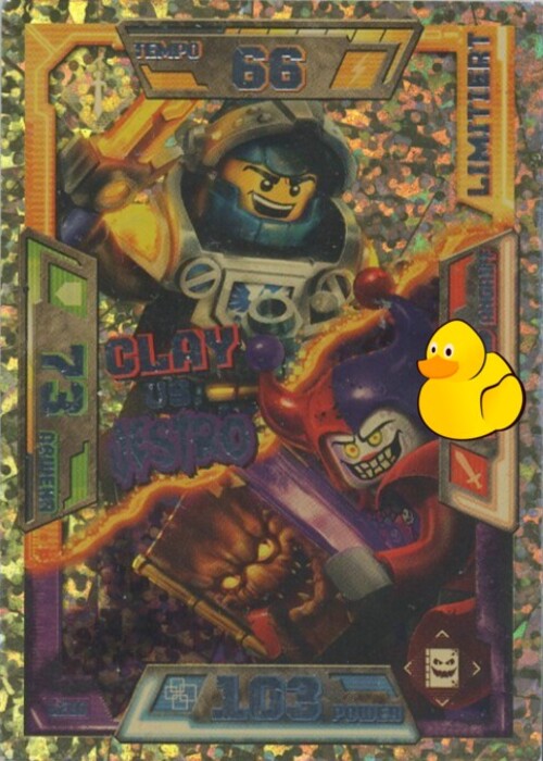 LEGO Nexo Knights Serie 1 | #LE10 Clay vs. Jestro