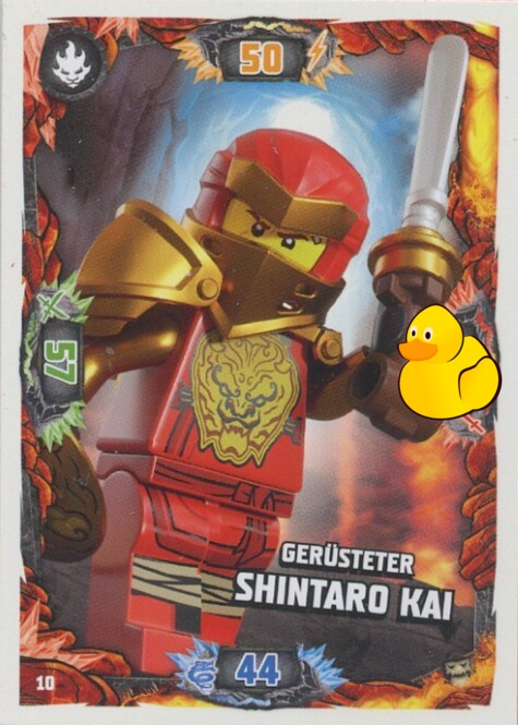 LEGO Ninjago Serie 6 Next Level | #010 Gerüsteter Shintaro Kai 
