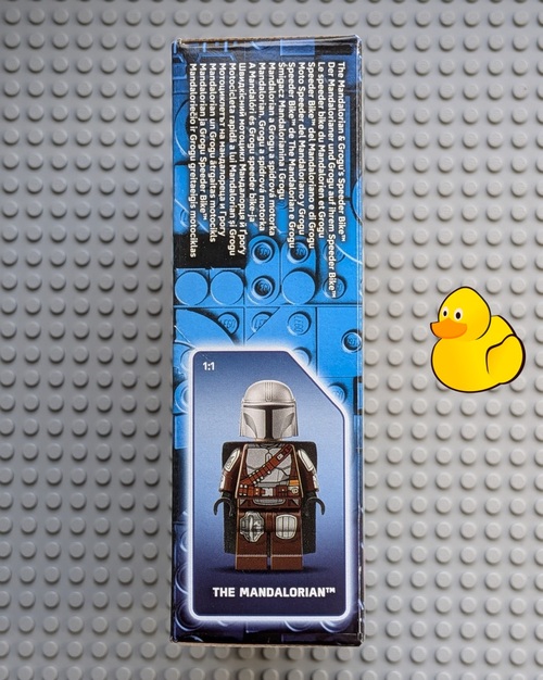 LEGO Star Wars | Set "Der Mandalorianer und Grogu auf ihrem Speeder Bike" #75436m