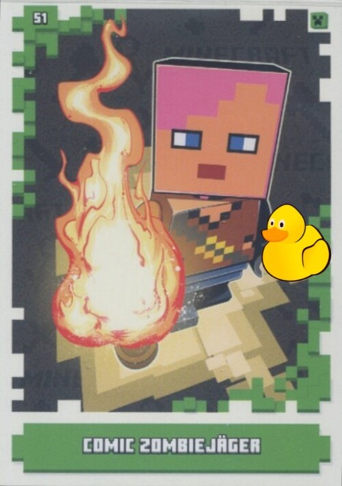 LEGO Minecraft Serie 1 | #051 Comic Zombiejäger