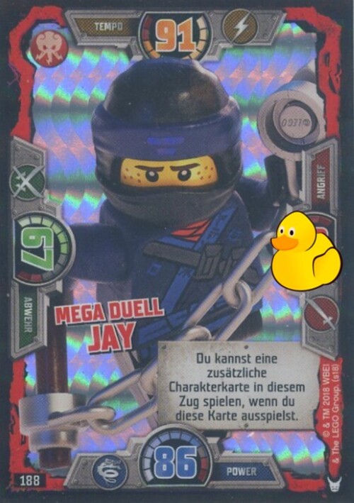 LEGO Ninjago Serie 3 | #188 Mega Duell Jay