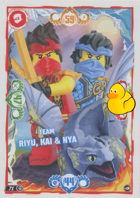 LEGO Ninjago Serie 10 | #071 Team Riyu, Kai & Nya