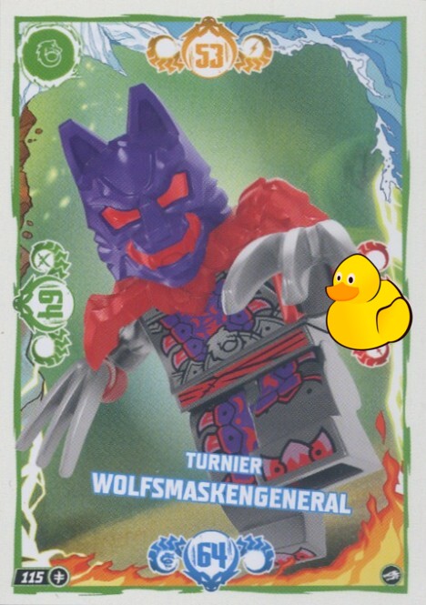 LEGO Ninjago Serie 10 | #115 Turnier Wolfsmaskengeneral