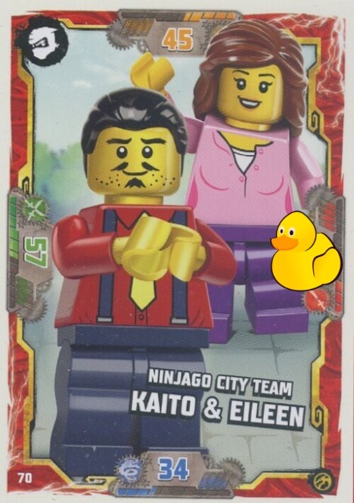 LEGO Ninjago Serie 7 | #070 Team Kaito & Eileen