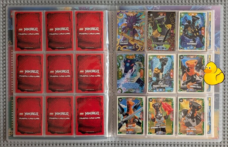 Ninjago Serie 7 NEXT LEVEL Sammelalbum mit allen Basiskarten (126 / 151)