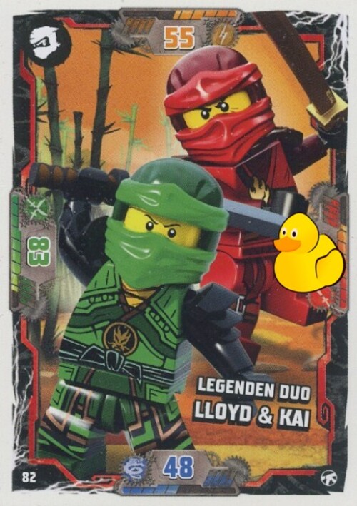 LEGO Ninjago Serie 8 Next Level | #082 Legenden Duo Lloyd & Kai