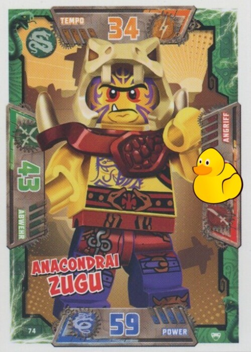 LEGO Ninjago Serie 2 | #074 Anacondrai Zugu 