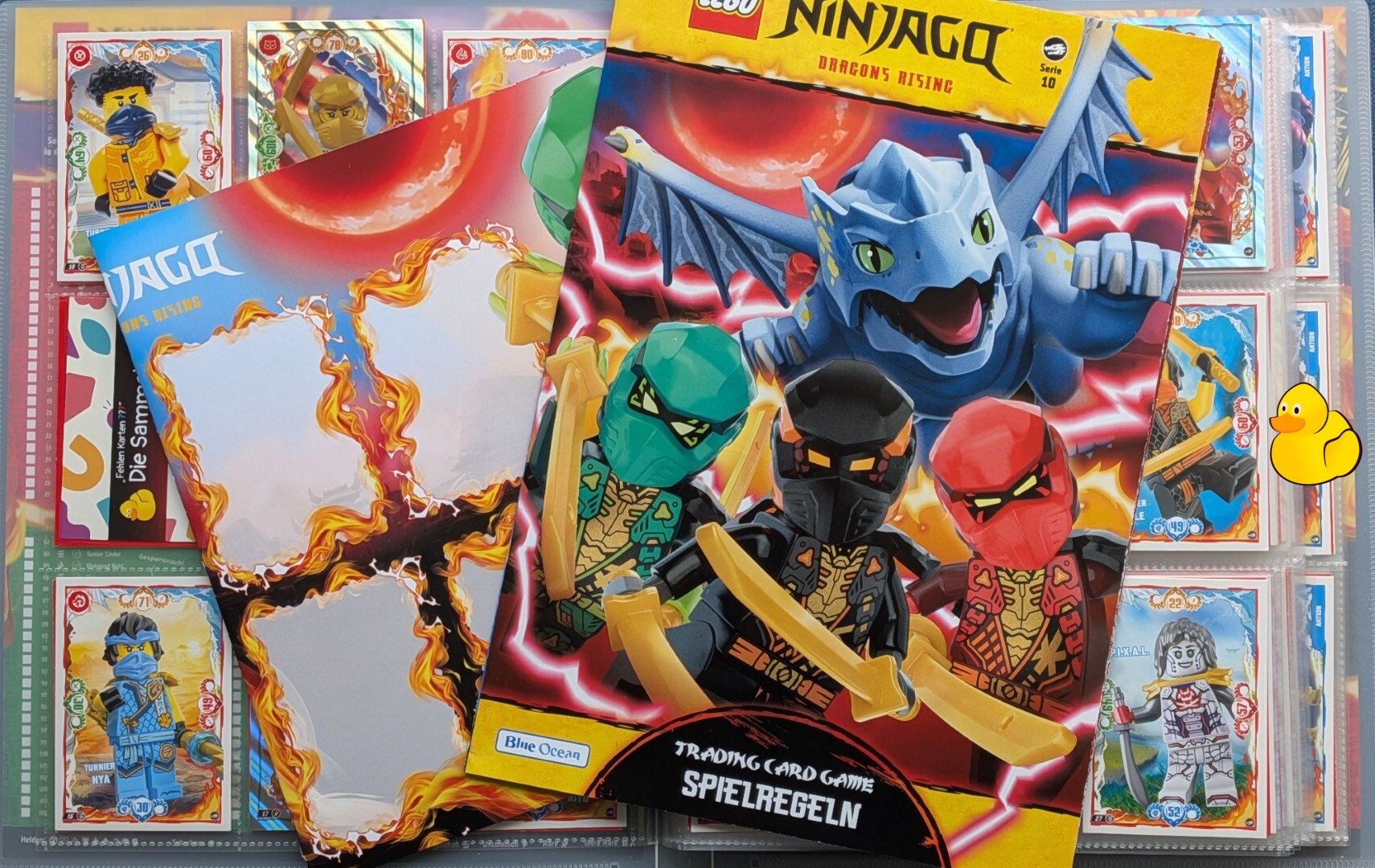 Ninjago Serie 10 Sammelalbum mit allen Basiskarten (257 / 310)