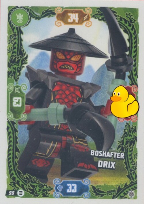 LEGO Ninjago Serie 11 | #090 Boshafter Drix