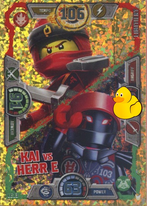 LEGO Ninjago Serie 3 | #LE13 Kai vs Herr E