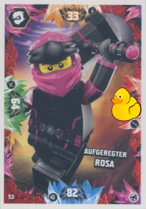 LEGO Ninjago Serie 8 Next Level | #053 Aufgeregter Rosa