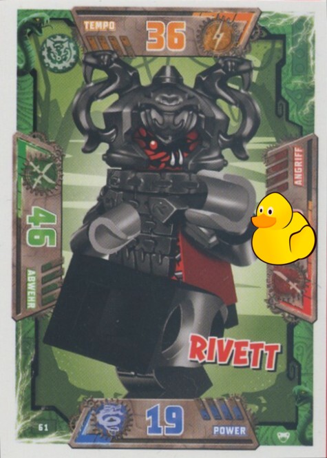 LEGO Ninjago Serie 2 | #061 Rivett 
