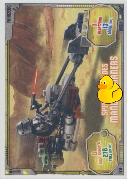 LEGO Star Wars TCC 2022 | #179 Speeder Bike des Mandalorianers