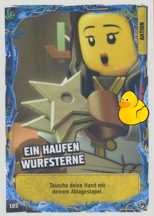 LEGO Ninjago Serie 7 | #185 Ein Haufen Wurfsterne