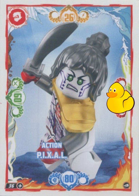 LEGO Ninjago Serie 10 | #036 Action P.I.X.A.L.