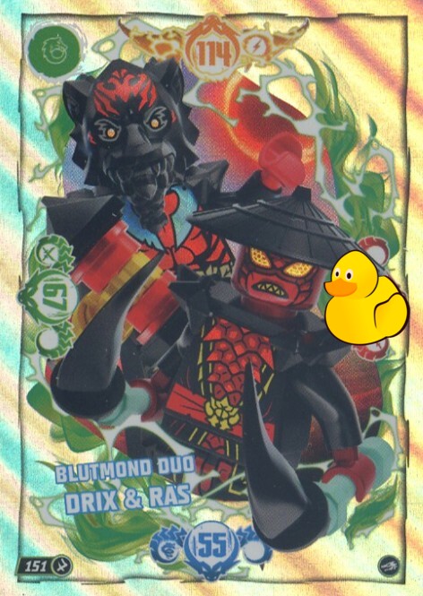 LEGO Ninjago Serie 10 | #151 Blutmond Duo Drix & Ras