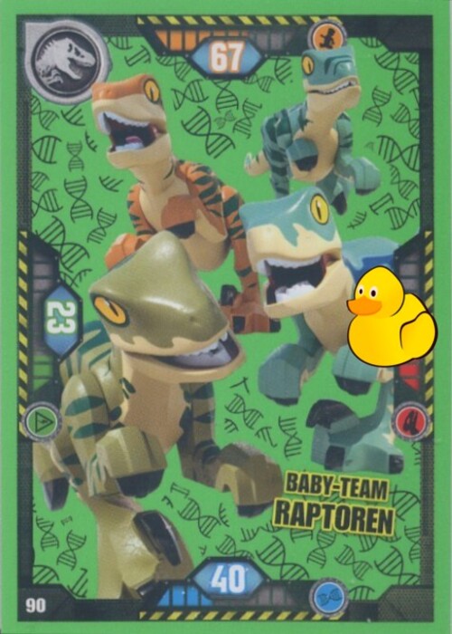 LEGO Jurassic World Serie 1 | #090 Baby-Team Raptoren