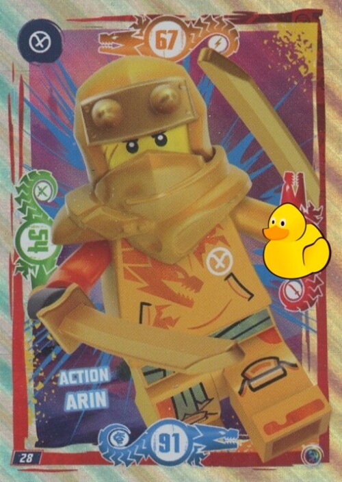 LEGO Ninjago Serie 9 | #028 Action Arin