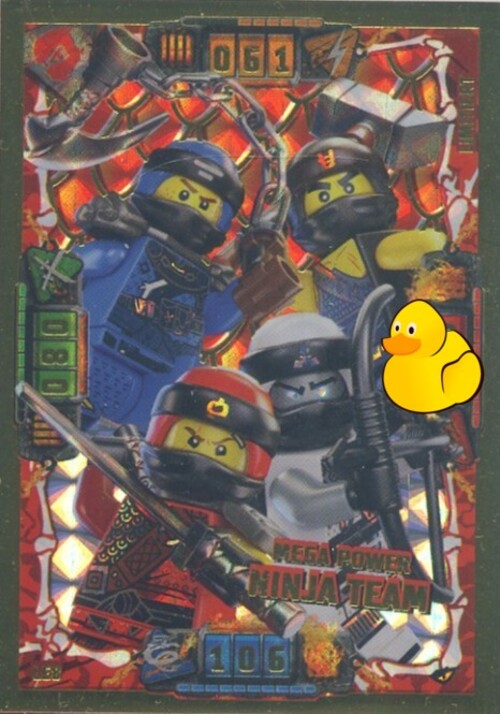 LEGO Ninjago Serie 4 | #LE008 Mega Power Ninja Team 