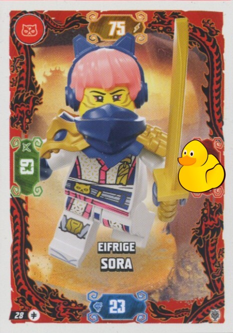 LEGO Ninjago Serie 11 | #028 Eifrige Sora